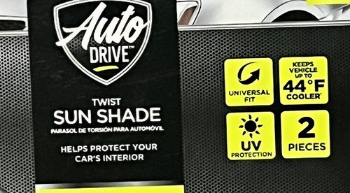 Auto Drive Car Truck Windshield Sun Shade Floral Accordion Universal Fit - Picture 6 of 6