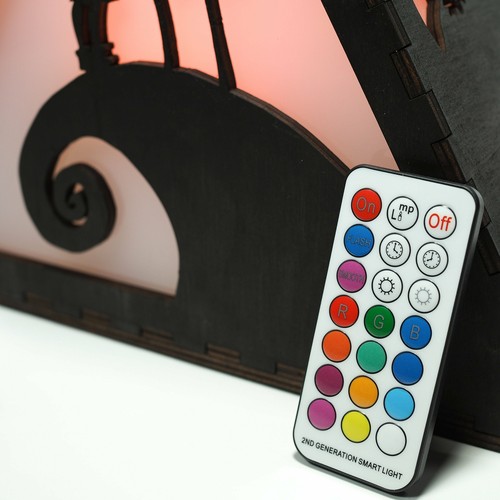 Nightmare Before Christmas Lamp - This is Halloween - Desk night light - Picture 9 of 9