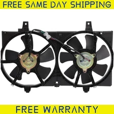 Radiator Condenser Cooling Fan Assembly For 2002 2003-2006 Nissan Sentra 12V