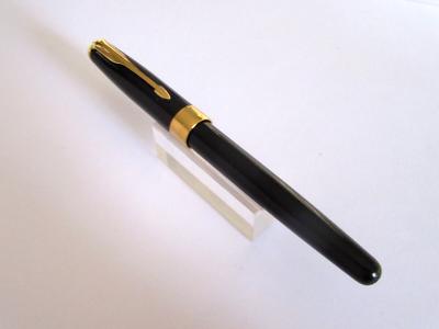 Stylo Roller Parker Sonnet Noir Mat - Prestige, Recharge Incluse - Neuf De Stock (sans Emballage)