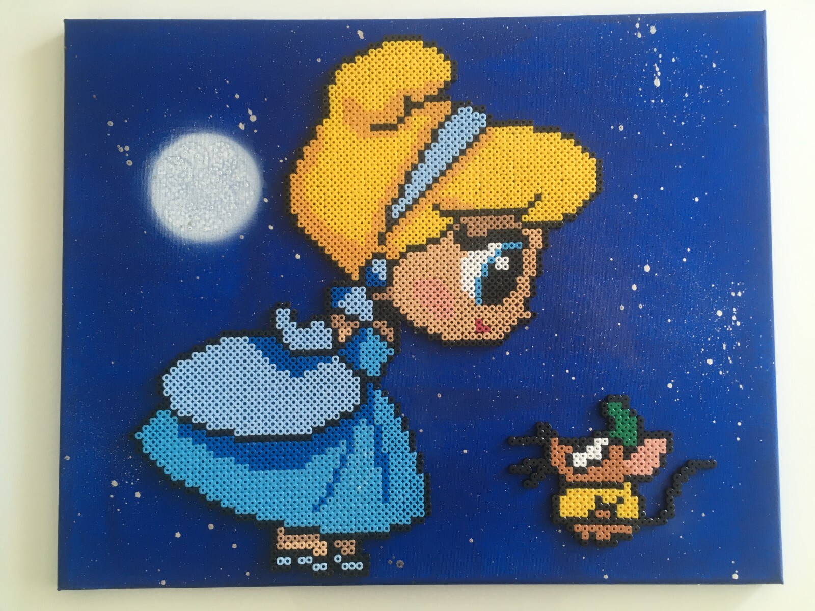 Perles à repasser Disney Cendrillon pour décoration de chambre enfant
