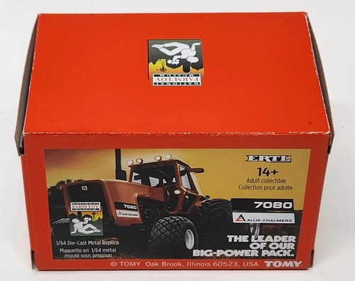 Allis-Chalmers 7080 Tractor National Farm Toy Museum Gold Tractor By Ertl 1/64 - Picture 12 of 14