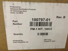New Sealed ASP Sterrad 100NX Sterilizer PM-1 Kit 10033 P/N 100797-01
