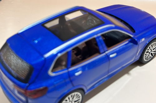 1:32 BMW X5 M SUV Alloy Car Model Diecasts Metal Car Model High Similation Blue - Picture 12 of 14