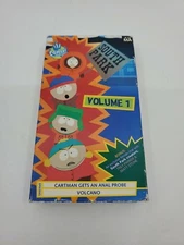 South Park Volume 1 VHS VCR Video Tape Used Comedy VOLCANO & CARTMAN ANAL PROBE