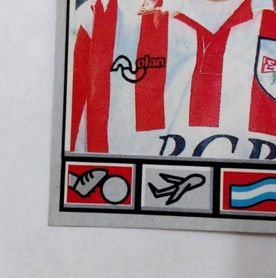 1995 Cromy Argentina Juan Sebastian Veron Rookie Sticker