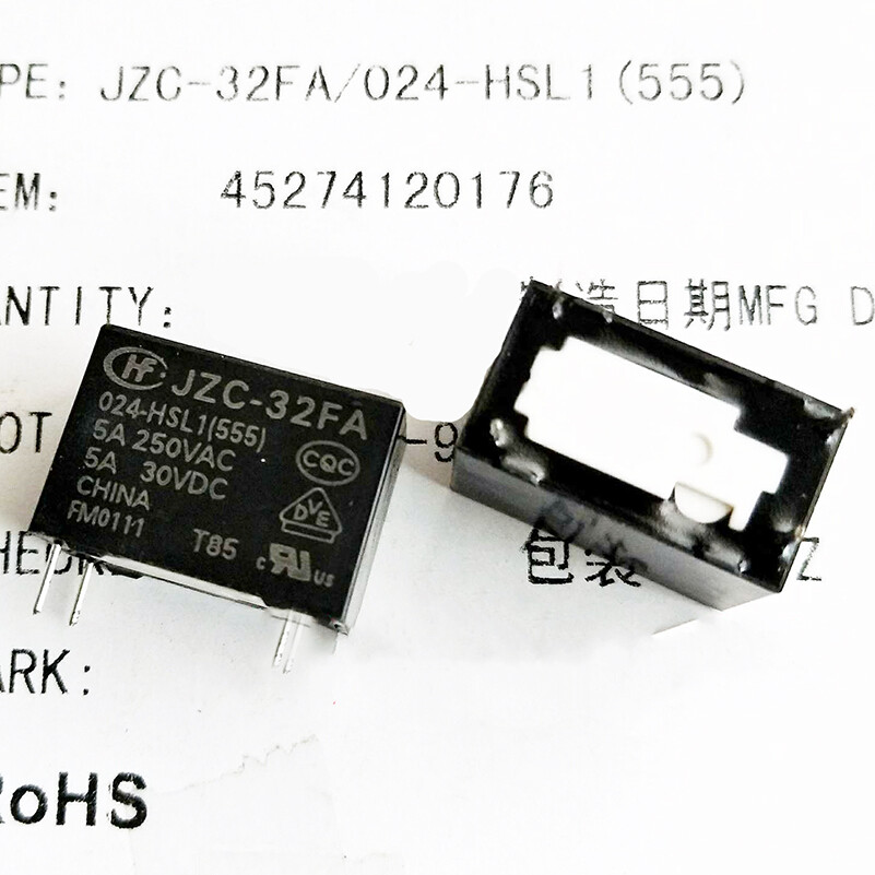 5pcs Relay HF32FA-G-005-HSL1 HF32FA-G-012-HSL1 HF32FA-G-024