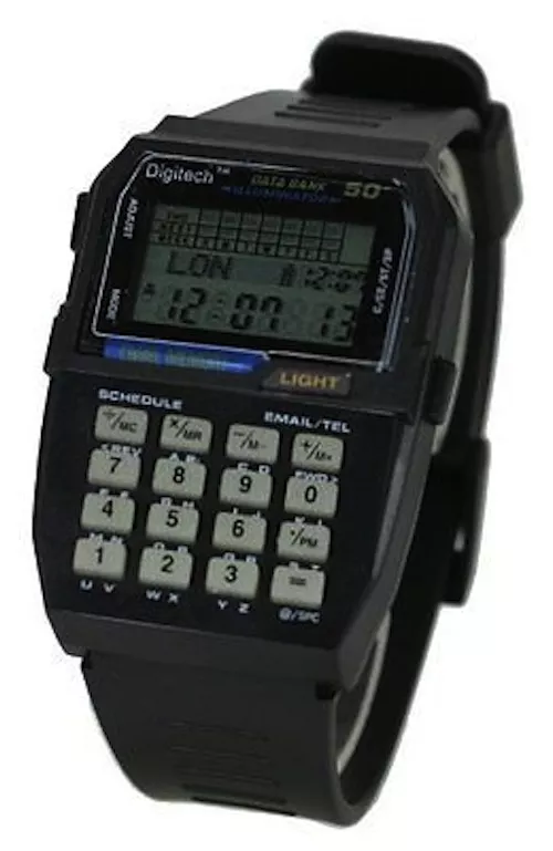NERD GEEK HALLOWEEN COSTUME PROP COSPLAY CALCULATOR DIGITAL WATCH