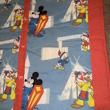 Disney Baby Mickey Mouse Donald Crib Blanket Comforter Made With Vintage Fabric
