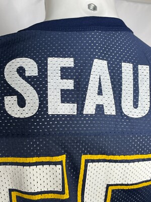Junior Seau #55 San Diego Chargers NFL Champion Blue Jersey Men's