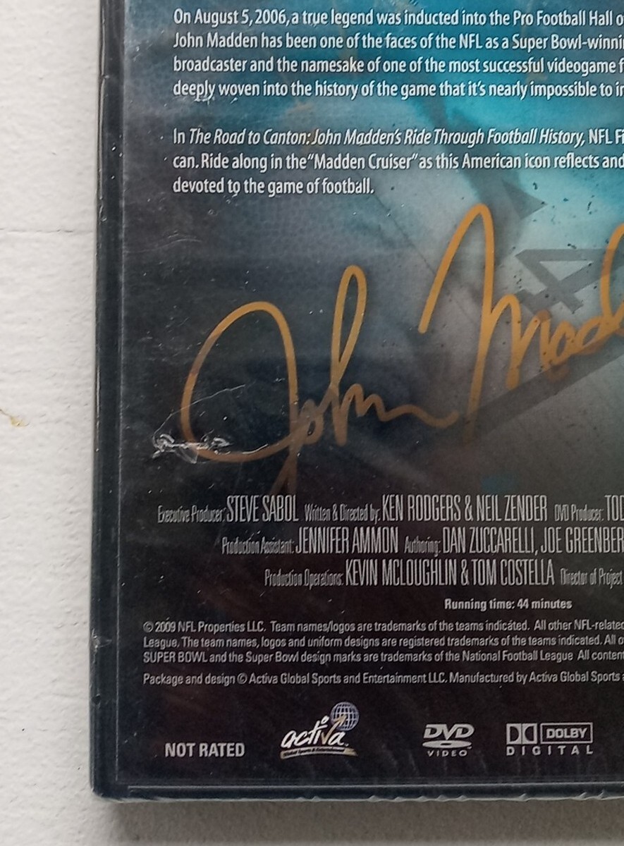 THE ROAD TO CANTON John Madden's Ride Through Football History