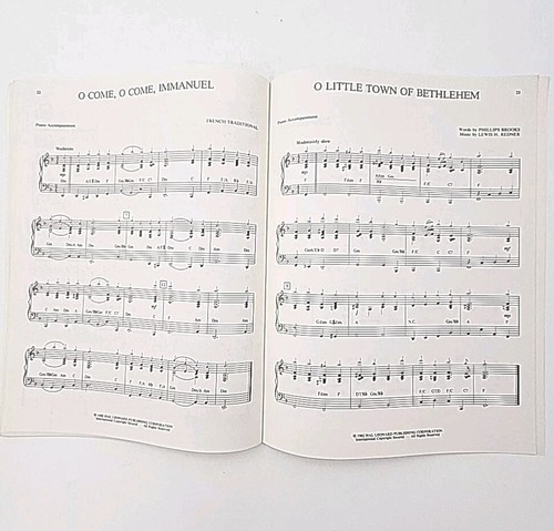 Christmas Joys Piano Accompaniment with Guitar Chords Easy Instrumental Solos 4 - Picture 15 of 20