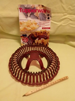 Tupperware Mr. Crispy - Chips-Maker für die Mikrowelle in rot