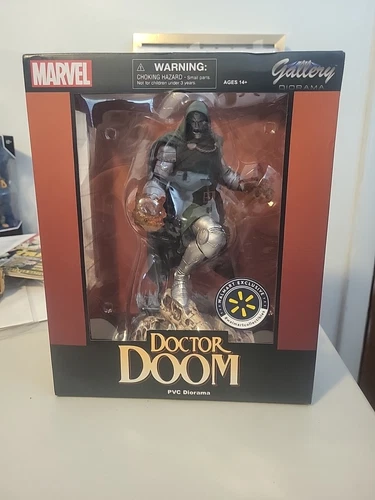 Diamond Select Marvel Gallery Diorama Doctor Doom Walmart Exclusive Sealed