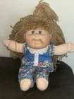 Cabbagepatch Kids Brunette and Blue Eyed Doll with Clothes