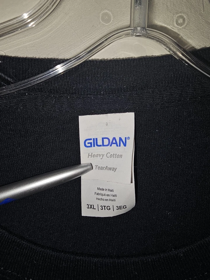 Camiseta Rochester Red Wings Washington Nationals 3xl Xxxl Para Hombres Negra Gráfica Logo Foto 4 de 4