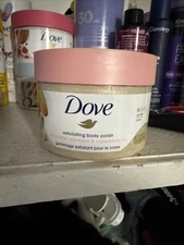 🔥✅ Dove Exfoliating Body Polish Scrub Colloidal Oatmeal & Calendula Oil 10.5oz
