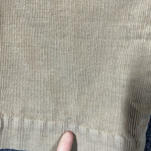 VINTAGE 70s Wrangler Corduroy Pants Size 30x29 Beige Jeans Talon Zipper - Picture 7 of 19