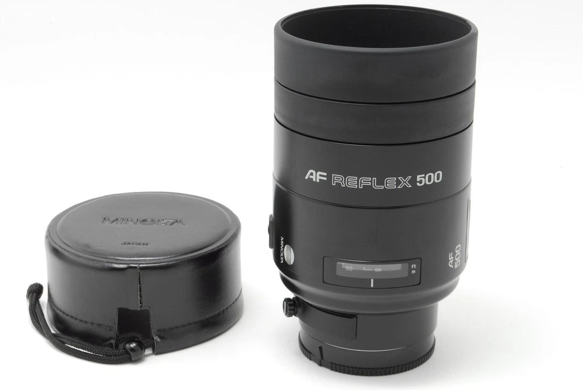AF REFLEX 500 α5700i シグマ75～300mm AF REFLEX 500 α5700i シグマ75～300mm Minolta 500mm Focal Camera