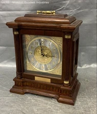 Seiko Brown Wooden Clock