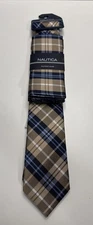 NAUTICA MENS Necktie & POCKET SQUARE NWT