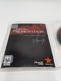 Deadly Premonition Director's Cut PS3 PlayStation 3 Complete CIB
