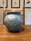 1930 Rookwood Matte Blue and Green Pottery Vase. Excellent Condition