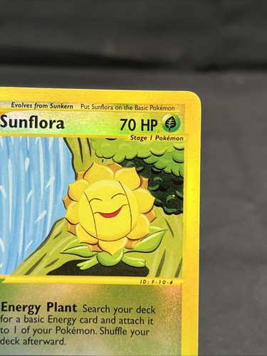 Sunflora 105/144 Foil Holo E Reader Pokemon Card VG Condition - Picture 3 of 7