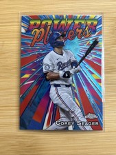 2025 Topps Chrome - Power Players Corey Seager #PP-8