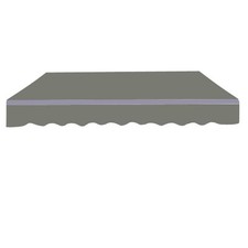 2/2.5/3/3.5/4M Patio Manual Awning Retractable Garden Canopy Sun Shade Shelter