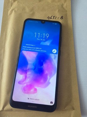 Huawei Y6 2019 MRD-LX1 schwarz 32GB Android Smartphone