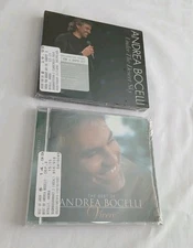 Lot 2 Andrea Bocelli Under The Desert Sky CD+DVD Live & Best of Vivere CD New