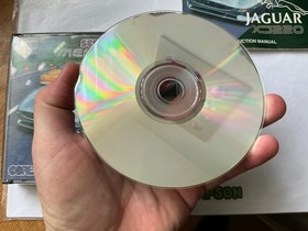 Jaguar XJ220 sega mega cd game boxed complete with manual