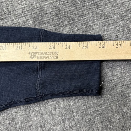 LL Bean Henley Shirt Mens L Blue Two-Layer River Driver's Wool Blend NWT - Picture 6 of 6