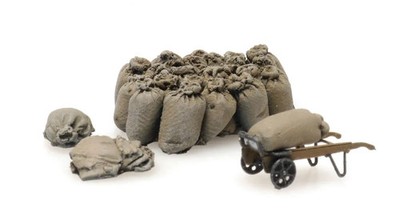 HO Artitec Parts Varies Sacks Items Hand Painted DP636.387.450