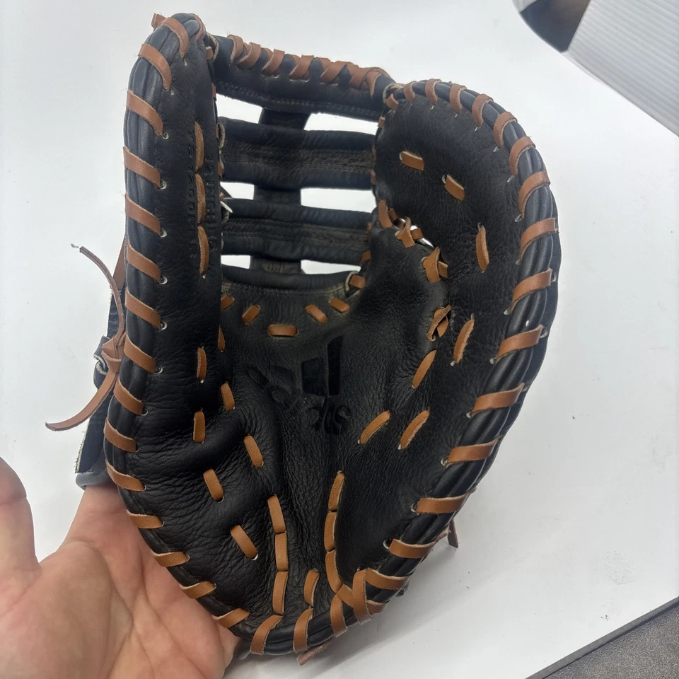 Guante de béisbol Adidas 12" primera base cuero tiro derecho - TS1200FBR Foto 2 de 4