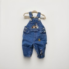 Vintage Looney Tunes Overalls 12/18m