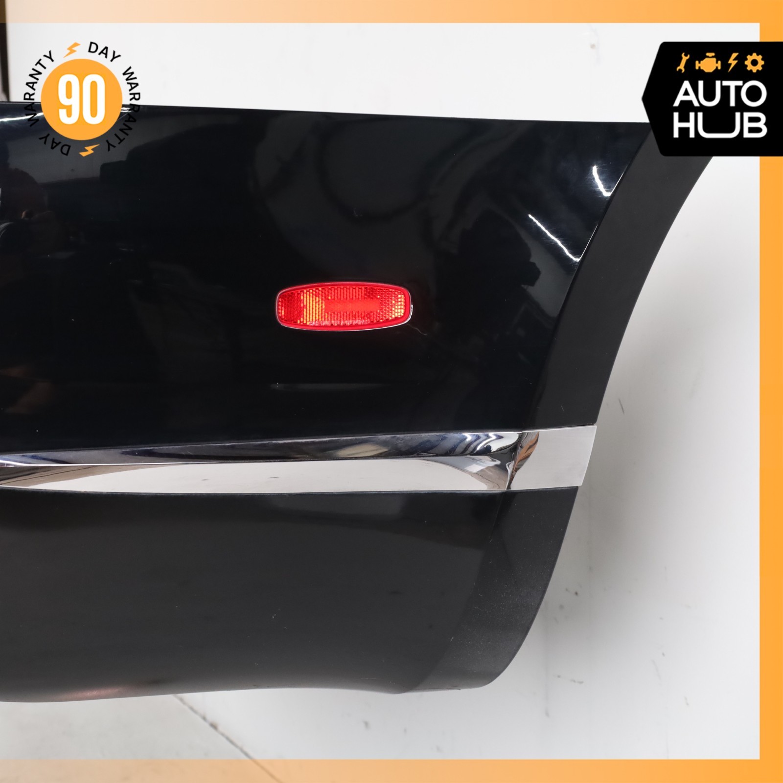 12-15 Bentley Continental GT GTC Rear Bumper Cover Assembly w/ Park Assist OEM