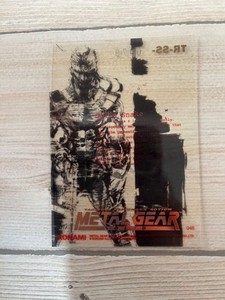 Metal Gear Solid Card | eBay