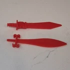 Transformers G1 Dinobots Slag Sword And Grimlock Sword Accessory 1985 Hasbro