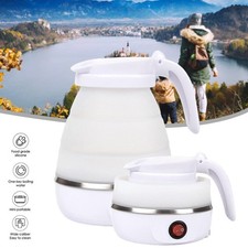 Kleiner Mini Tragbarer faltbarer Wasserkocher, 600ml elektrischer Wasserkocher