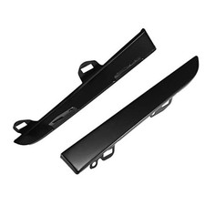 Pair Front Lower Headlight Bumper Grille Filler Driver Passenger Side for