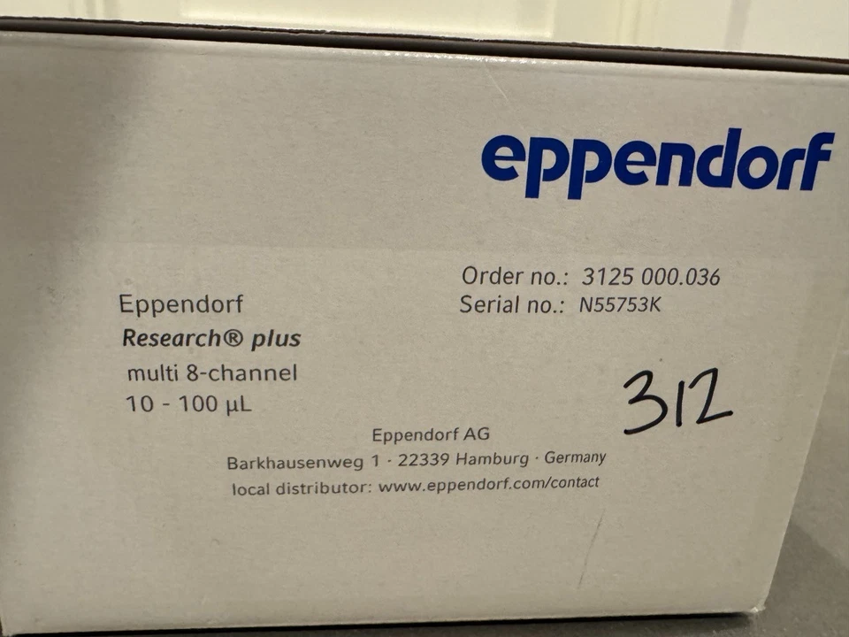 (2 unidades) Pipetas Eppendorf Research plus 8 canales *Nuevas en caja* Foto 3 de 4
