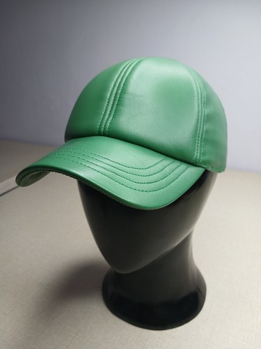 Unisex Leather cap for Man and women baseball cap Leather Turcker Hat for adults - Picture 2 of 7