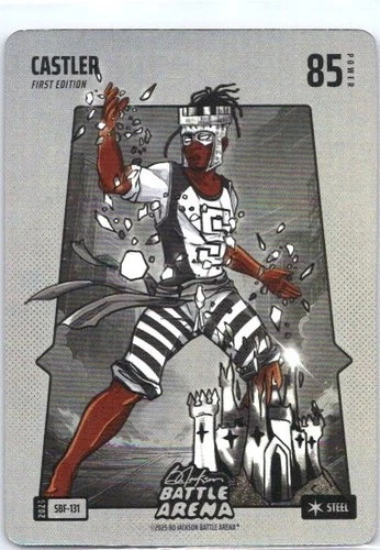 2026 Bo Jackson Battle Arena Castler Silver Battlefoil Stephon Castle SBF-131