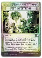 Pest Infestation #30 (Foil) (NM) Thunder Junction OTP Magic MTG