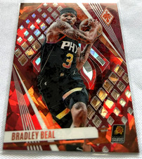 2023-24 Panini Phoenix Basketball Bradley Beal Phoenix Suns Red Cracked Ice #106