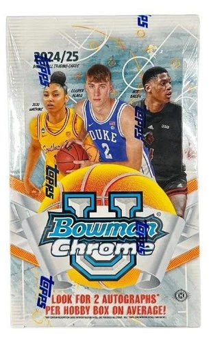 2024/25 Bowman University Chrome Basketball Hobby Box