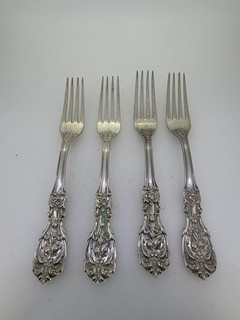 Reed & Barton Sterling Silver Francis1 Set Of Forks 4 No Mono