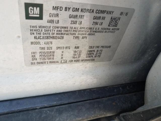 Alternador usado compatible con: Buick Encore 2017 1,4 grado A Foto 3 de 4